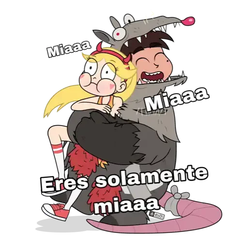💖 Стикер «Star vs Las Fuerzas del mal» для Telegram