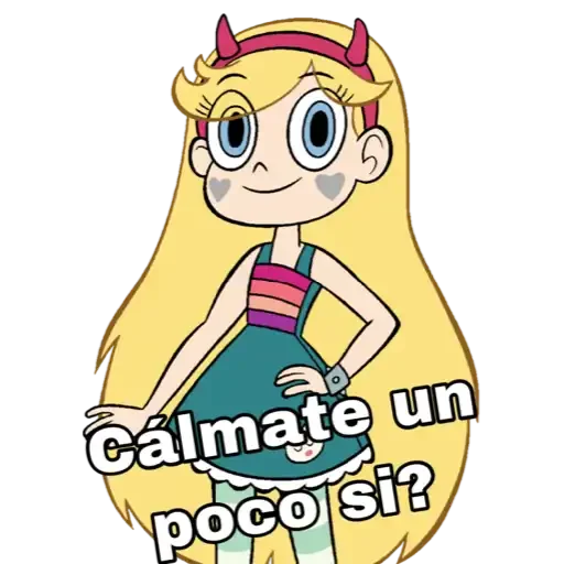 😅 Стикер «Star vs Las Fuerzas del mal» для Telegram