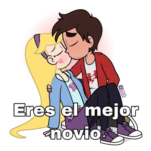 🥰 Стикер «Star vs Las Fuerzas del mal» для Telegram