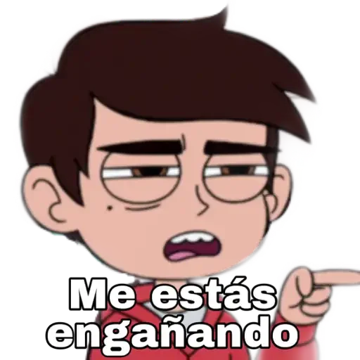 🤨 Стикер «Star vs Las Fuerzas del mal» для Telegram