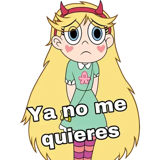 😭 Стикер «Star vs Las Fuerzas del mal» для Telegram