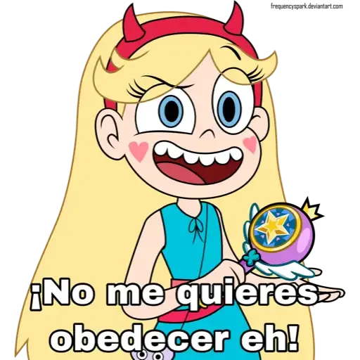 😏 Стикер «Star vs Las Fuerzas del mal» для Telegram