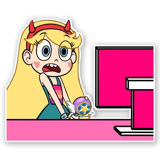 Стикерпак Star vs Las Fuerzas del mal для Telegram