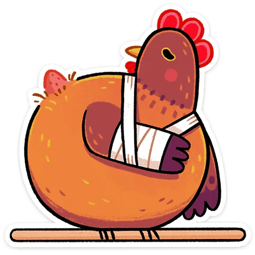 ⭐ Стикер «Маргаритка» для Telegram