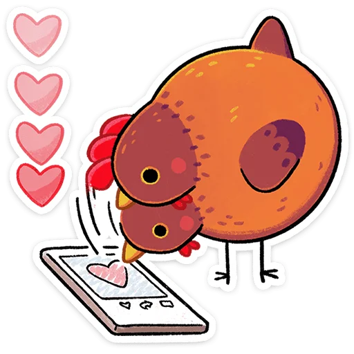 ⭐ Стикер «Маргаритка» для Telegram