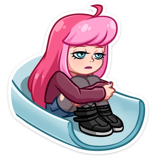 😟 Стикер «Марго и Ника» для Telegram