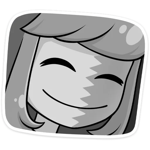 🙂 Стикер «Марго и Ника» для Telegram