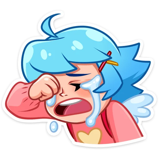 😭 Стикер «Марго и Ника» для Telegram