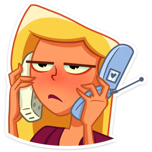 ☎️ Стикер «Марго» для Telegram