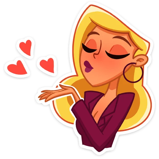 🥰 Стикер «Марго» для Telegram