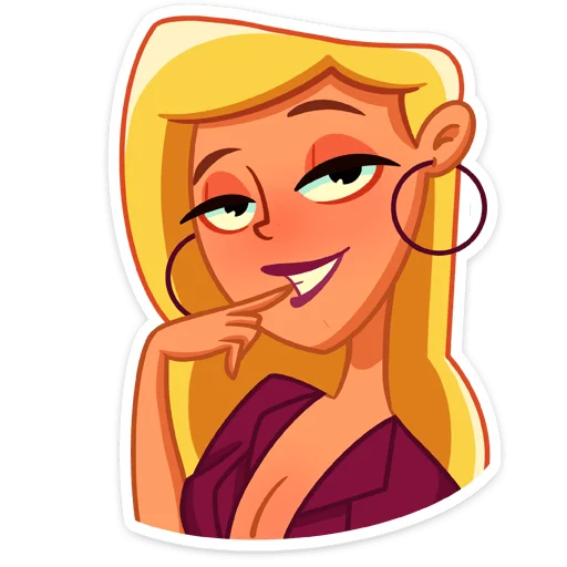 😏 Стикер «Марго» для Telegram
