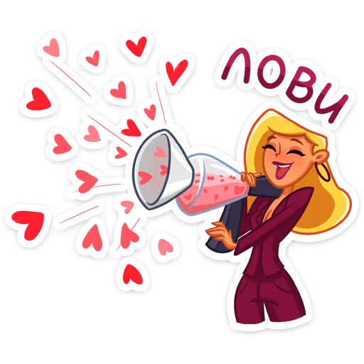 🥰 Стикер «Марго» для Telegram
