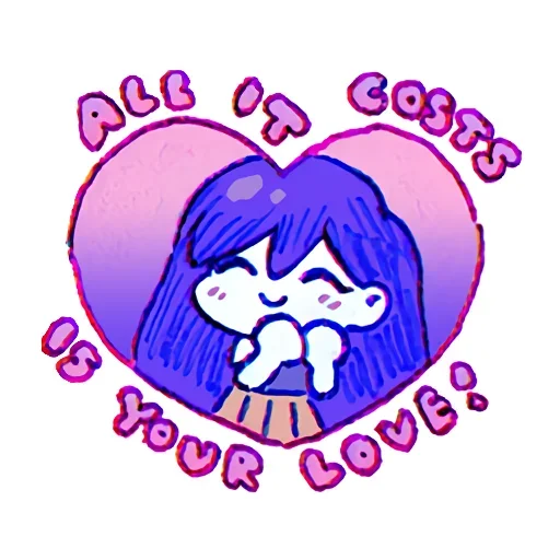🎹 Стикер «Mari Oyasumi» для Telegram