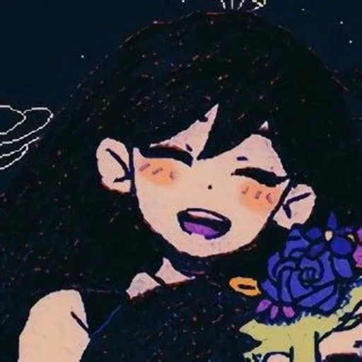 🎹 Стикер «Mari Oyasumi» для Telegram