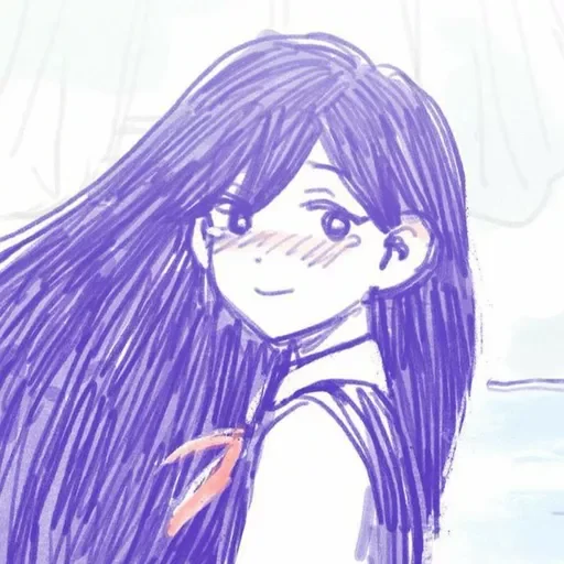 🎹 Стикер «Mari Oyasumi» для Telegram