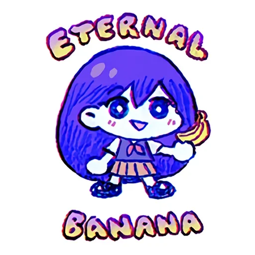 🎹 Стикер «Mari Oyasumi» для Telegram