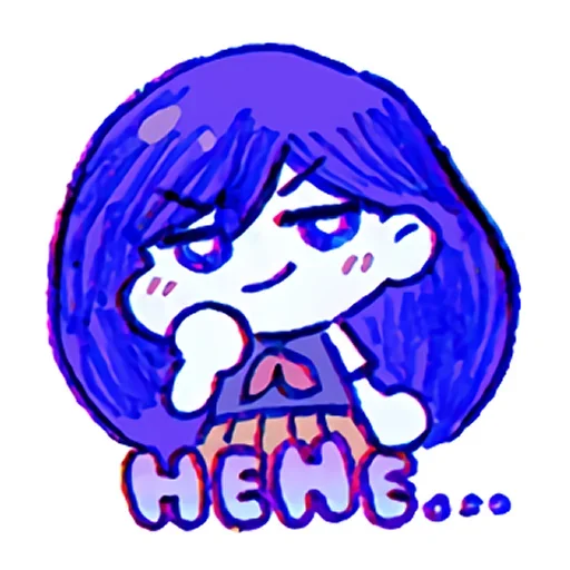 🎹 Стикер «Mari Oyasumi» для Telegram