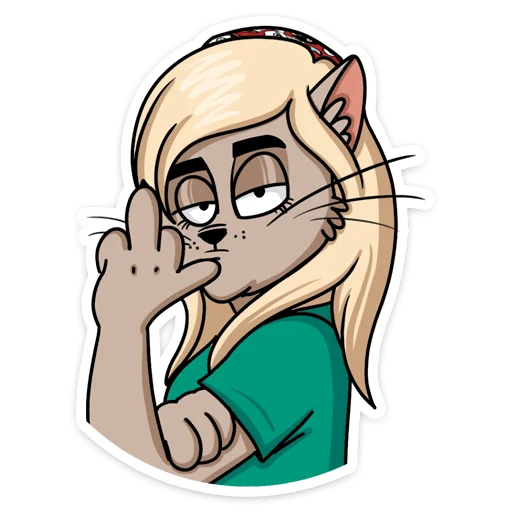 😏 Стикер «Мария» для Telegram