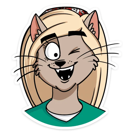 😉 Стикер «Мария» для Telegram