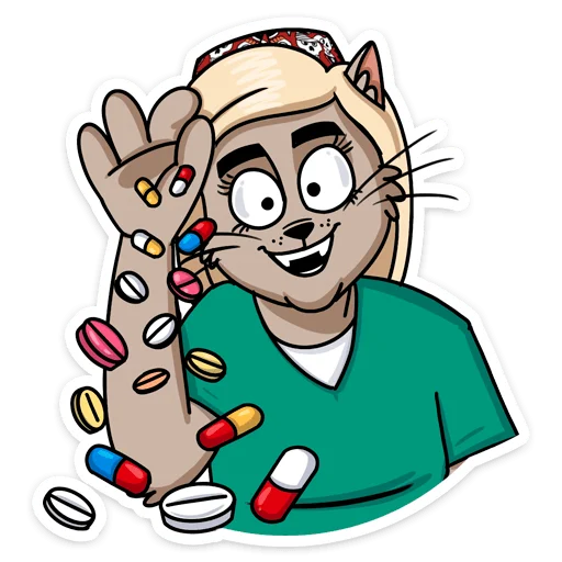 😴 Стикер «Мария» для Telegram