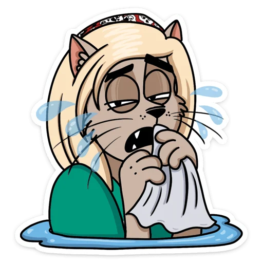 😭 Стикер «Мария» для Telegram