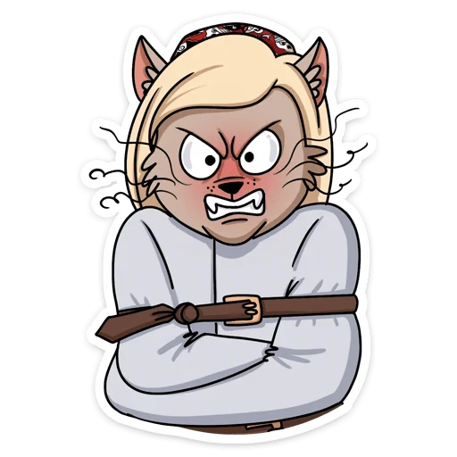 😡 Стикер «Мария» для Telegram