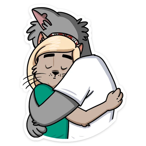 🤗 Стикер «Мария» для Telegram