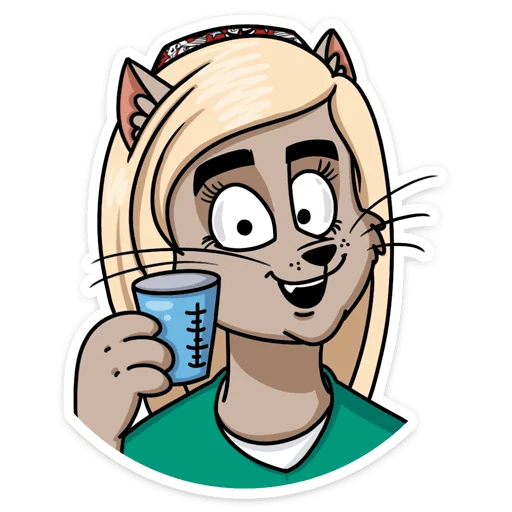 ☺️ Стикер «Мария» для Telegram