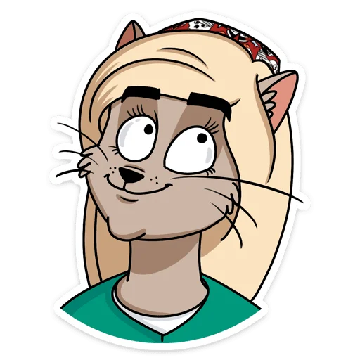 😊 Стикер «Мария» для Telegram