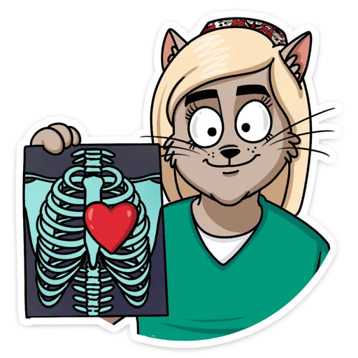 ❤️ Стикер «Мария» для Telegram