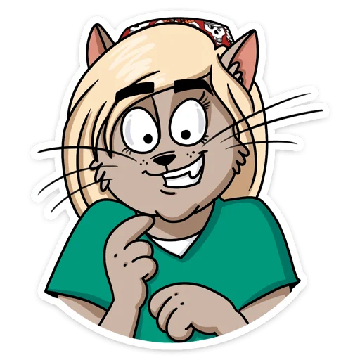 🙂 Стикер «Мария» для Telegram