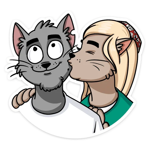 😘 Стикер «Мария» для Telegram