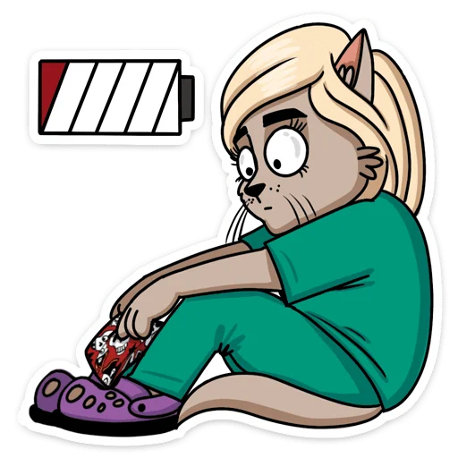 ☹️ Стикер «Мария» для Telegram