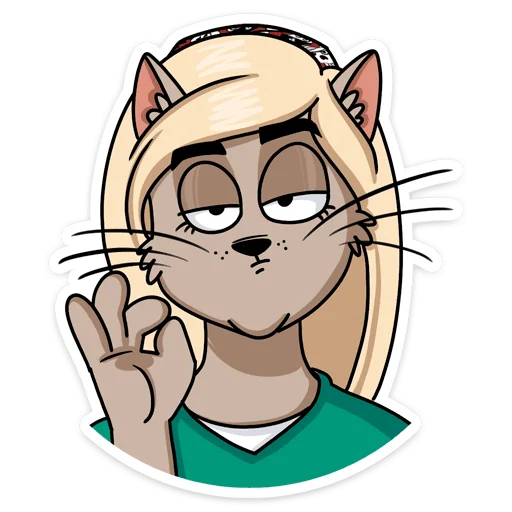 👌 Стикер «Мария» для Telegram