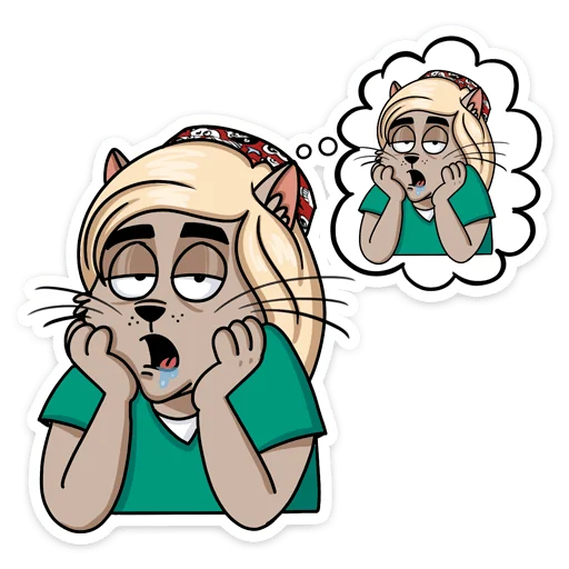 🤤 Стикер «Мария» для Telegram