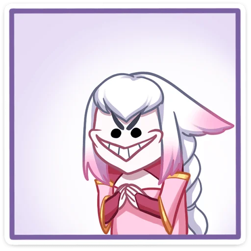 😅 Стикер «Арт - Мари и Хидэ» для Telegram