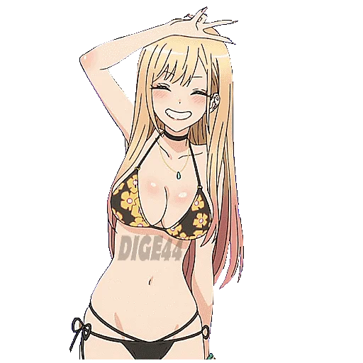 ✌️ Стикер «Marin Kitagawa» для Telegram