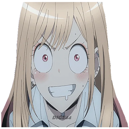 🤤 Стикер «Marin Kitagawa» для Telegram