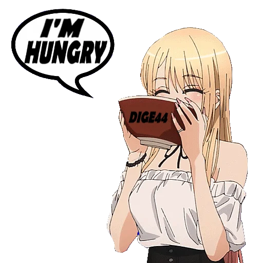 🥭 Стикер «Marin Kitagawa» для Telegram