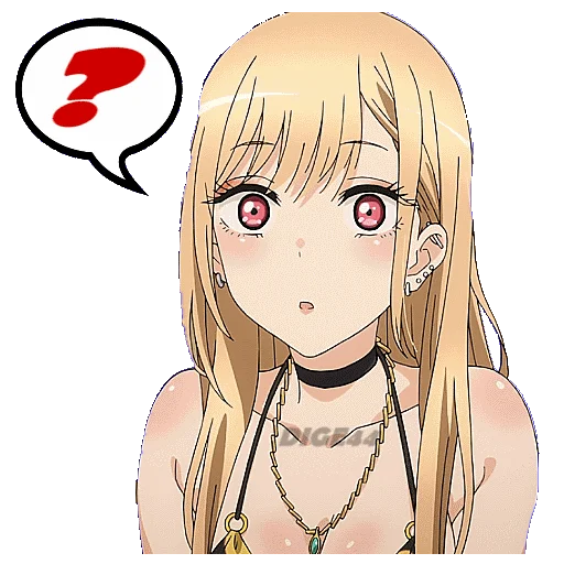 ❓ Стикер «Marin Kitagawa» для Telegram