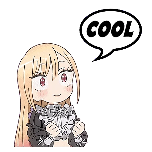 🆒 Стикер «Marin Kitagawa» для Telegram
