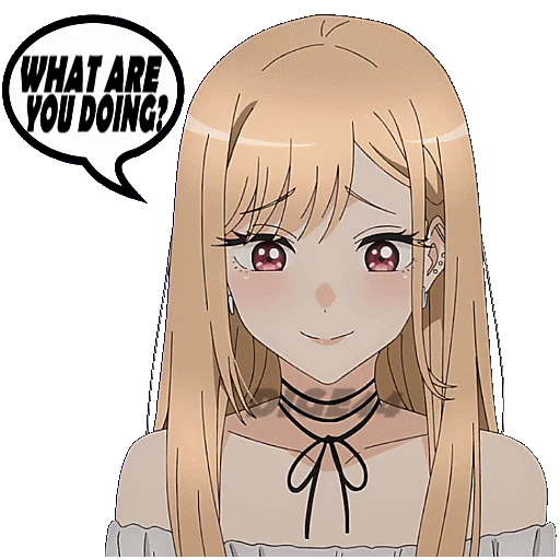 ❔ Стикер «Marin Kitagawa» для Telegram
