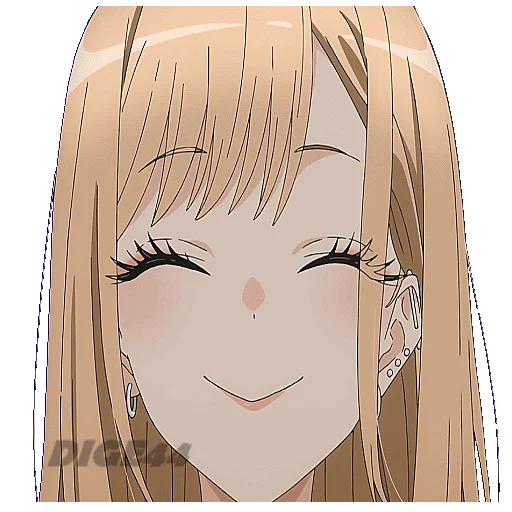 😄 Стикер «Marin Kitagawa» для Telegram