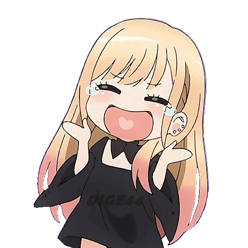 🥳 Стикер «Marin Kitagawa» для Telegram