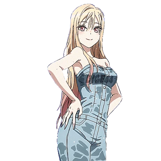 😌 Стикер «Marin Kitagawa» для Telegram