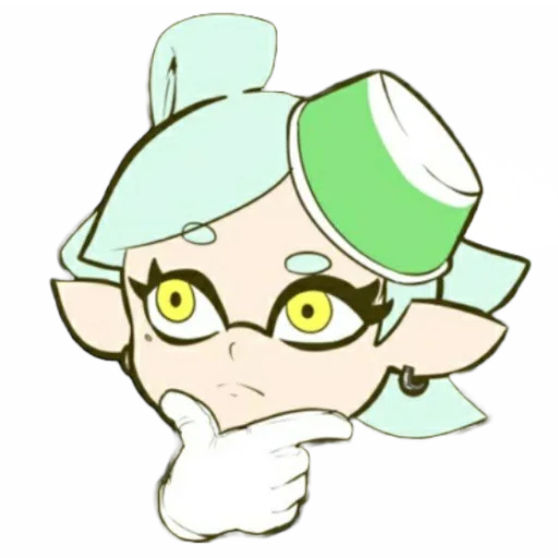 🤔 Стикер «Squid sisters» для Telegram