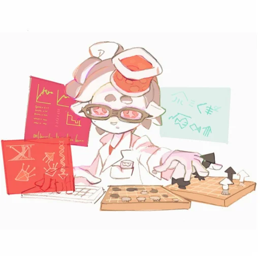 🤓 Стикер «Squid sisters» для Telegram