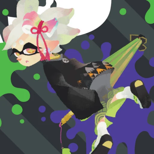 😌 Стикер «Squid sisters» для Telegram