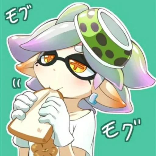 🍞 Стикер «Squid sisters» для Telegram
