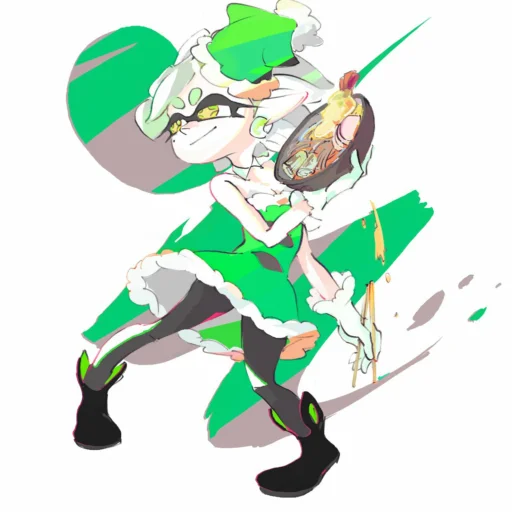 😊 Стикер «Squid sisters» для Telegram